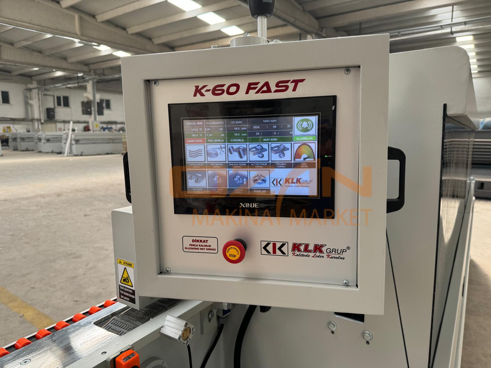 KLK-60 FAST KENAR BANTLAMA MAKİNASI SIFIR